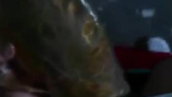 Dude fucking a dead fish with his powerful penis